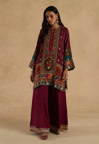 MultiColor chokar sharara set