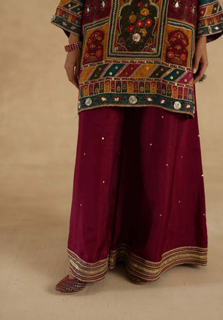 MultiColor chokar sharara set