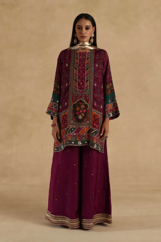 MultiColor chokar sharara set