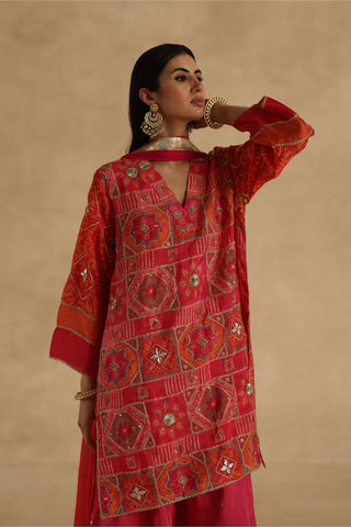 MultiColor kutch sharara set