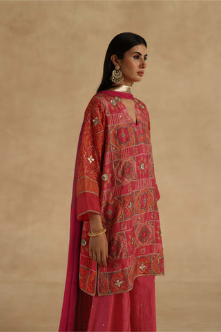 MultiColor kutch sharara set
