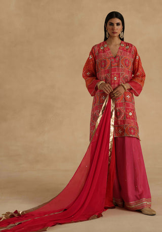 MultiColor kutch sharara set