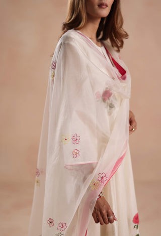 Ivory holi kurta set