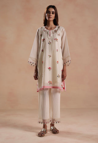 Ivory raina kurta set