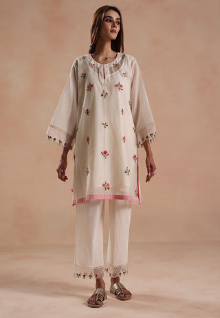 Ivory raina kurta set