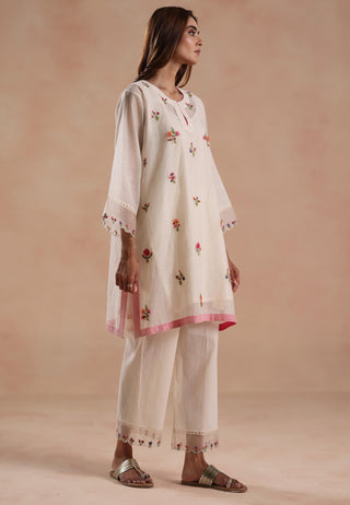 Ivory raina kurta set