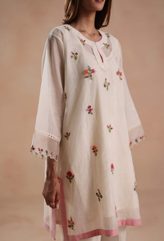 Ivory raina kurta set