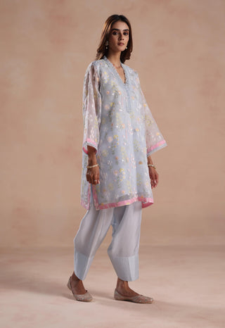 Blue eraya kurta set