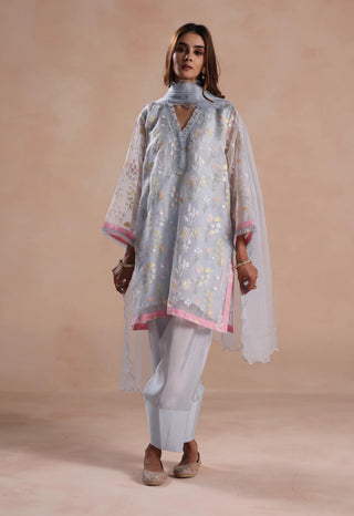 Blue eraya kurta set