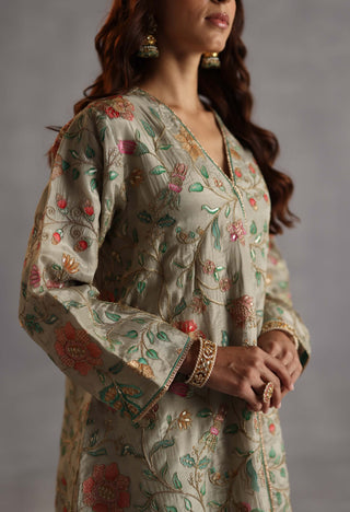 Marwa multicolour kurta set