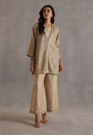 Miri gold tunic set