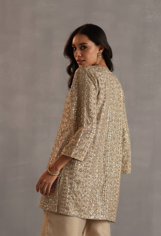 Miri gold tunic set