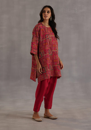 Raag magenta kurta and salwar