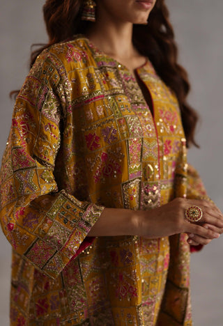 Raag yellow kurta and salwar