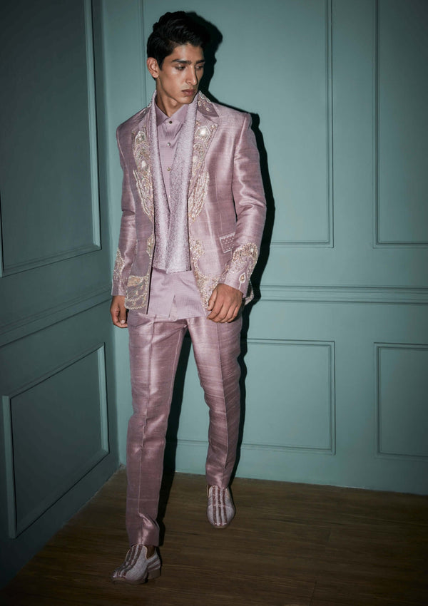 Lavender aura jacket and pant set