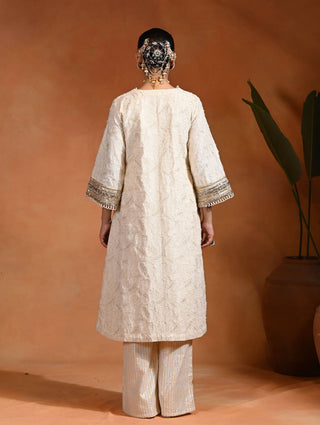 Ivory Shubhra kurta and pants