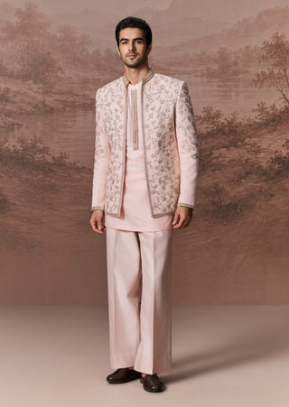 Mehak Nude Pink Jacket Set