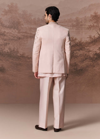 Mehak Nude Pink Jacket Set