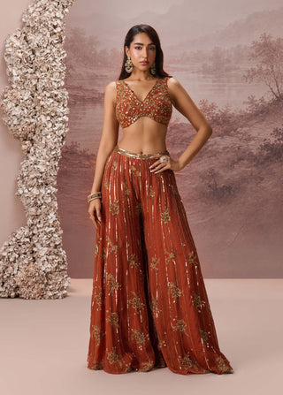 Rust sienna sharara set