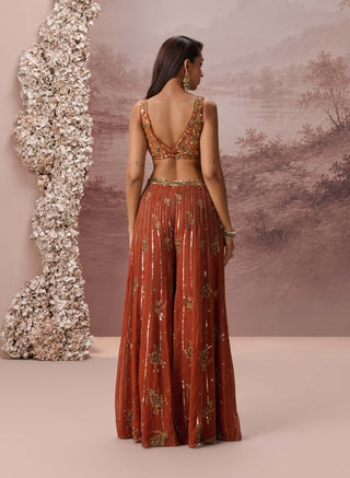 Rust sienna sharara set