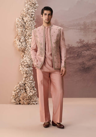 Aaliya Blush Pink Jacket Set