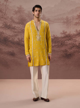 Suraiya Mustard Kurta With Trousers
