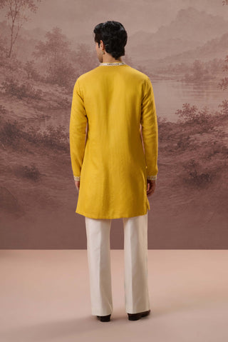 Suraiya Mustard Kurta With Trousers