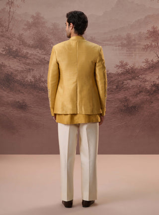 Suraiya Mustard Kurta With Trousers