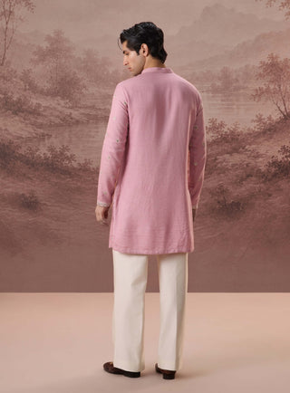 Armaan Dusty Pink Kurta With Trousers