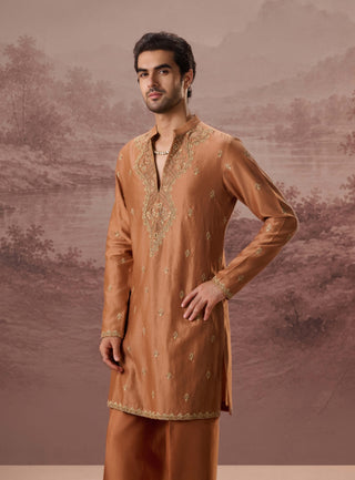 Suhaan Copper Kurta With Trousers
