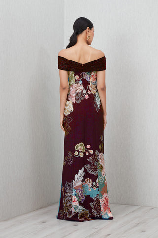 Glen wine gown