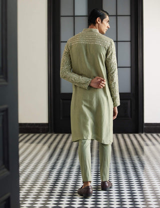 Fritz sage green kurta and pants