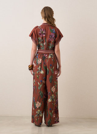 Veda collared jumpsuit