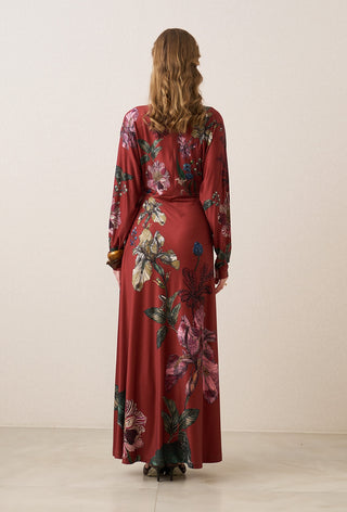 Scout v neck maxi dress
