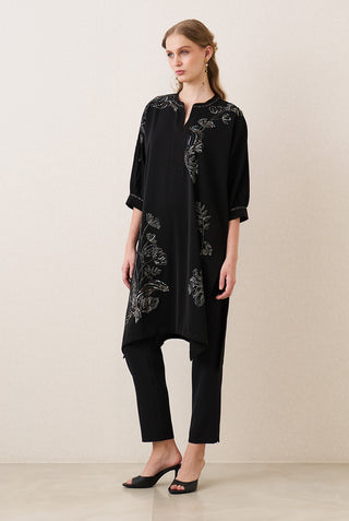 Zuri black tunic