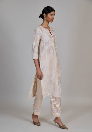 Noor ivory kurta and pants