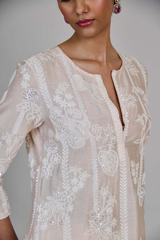 Noor ivory kurta and pants