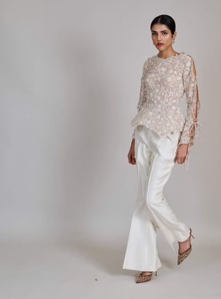 Caelen wild flower tunic and bell pants