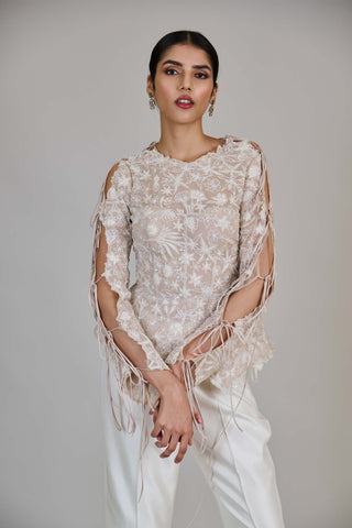 Caelen wild flower tunic and bell pants