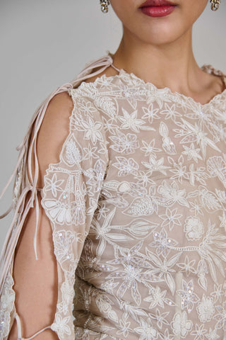 Caelen wild flower tunic and bell pants