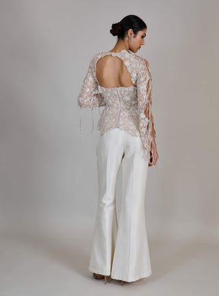 Caelen wild flower tunic and bell pants