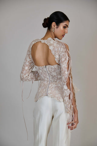 Caelen wild flower tunic and bell pants