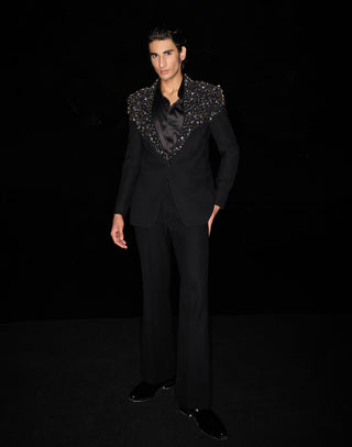 Maverick black tuxedo set
