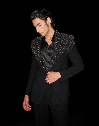 Maverick black tuxedo set