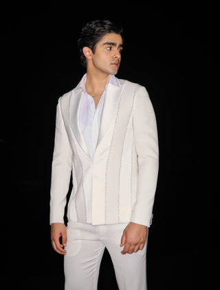 Moonshine off-white tuxedo set