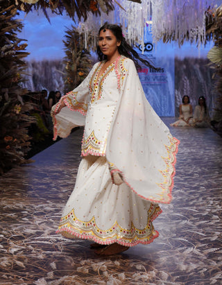 Gopi Vaid-Ivory Bani Sharara Set-INDIASPOPUP.COM