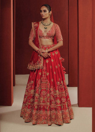 Aloura bridal lehenga set