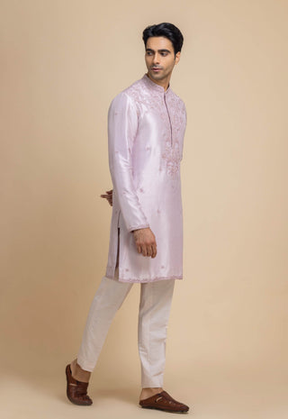 Lilac hue kurta and pant