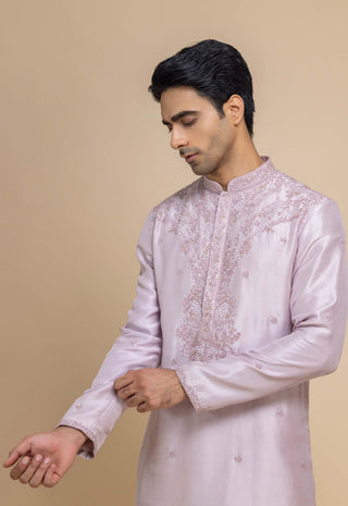 Lilac hue kurta and pant