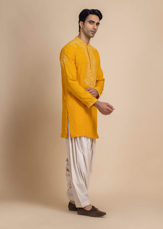 Amber glow kurta and salwar